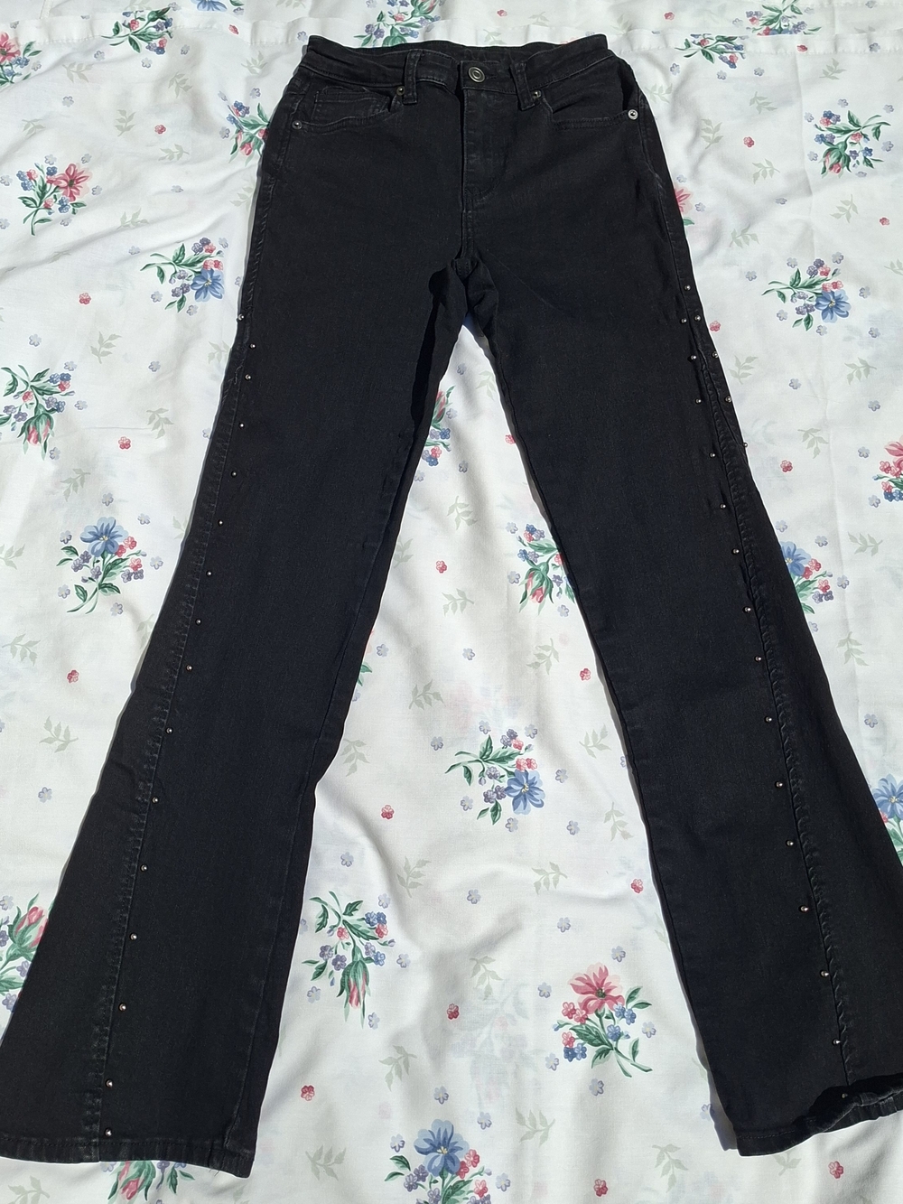 Y2K / Indie Sleaze Flare Jeans By  Be Responsible from Nordstrom.